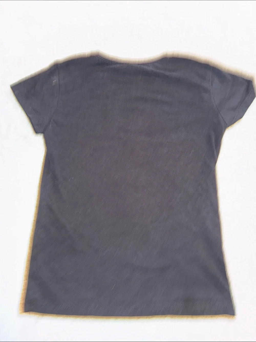 Cute Girls Black Tee with Gold Leopard Heart PGH Size 7/8 or M